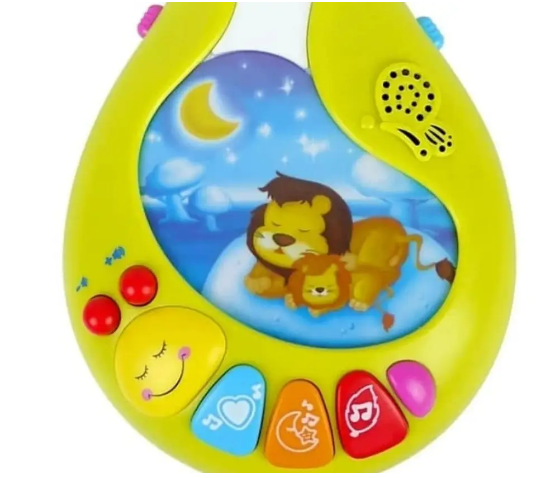 Музичний мобіль-нічник Limo Toy 818 карусель з підвісними елементами Веселий острів - зображення 5
