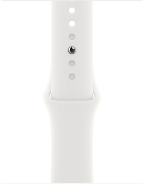 Смарт-годинник Apple Watch SE (2022) GPS 40mm Silver Aluminium Case with White Sport Band (MNJV3) - зображення 5