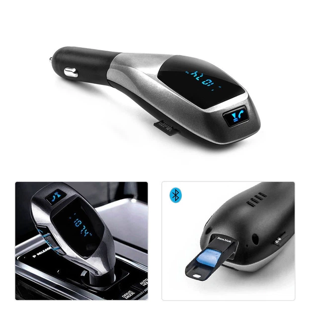 FM модулятор X5 Bluetooth для автомагнитолы - изображение 4