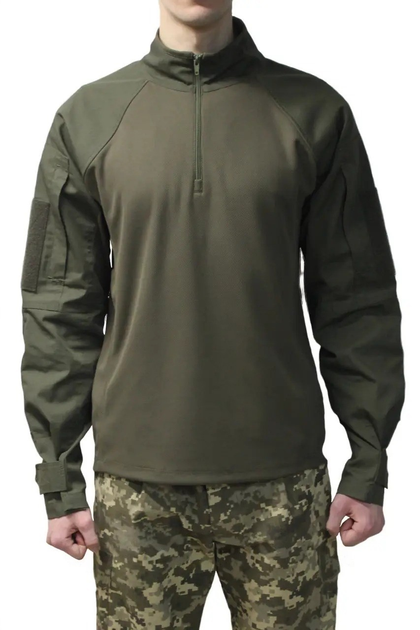 Рубашка тактическая военная ВСУ армейская Олива размер 46 - изображение 1
