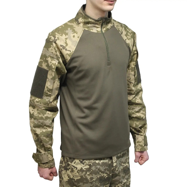 Рубашка тактическая военная ВСУ армейская Пиксель размер 66 - изображение 2