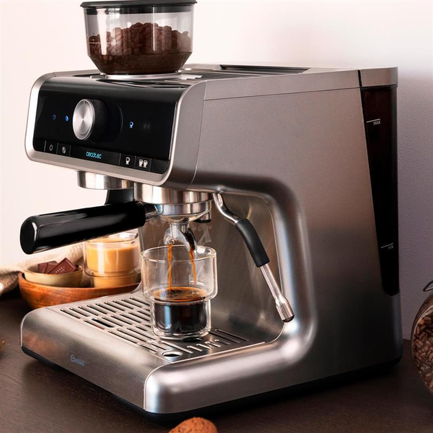 Кофеварка Cecotec Cumbia Power Espresso 20 Barista Cream CCTC-01589 ...