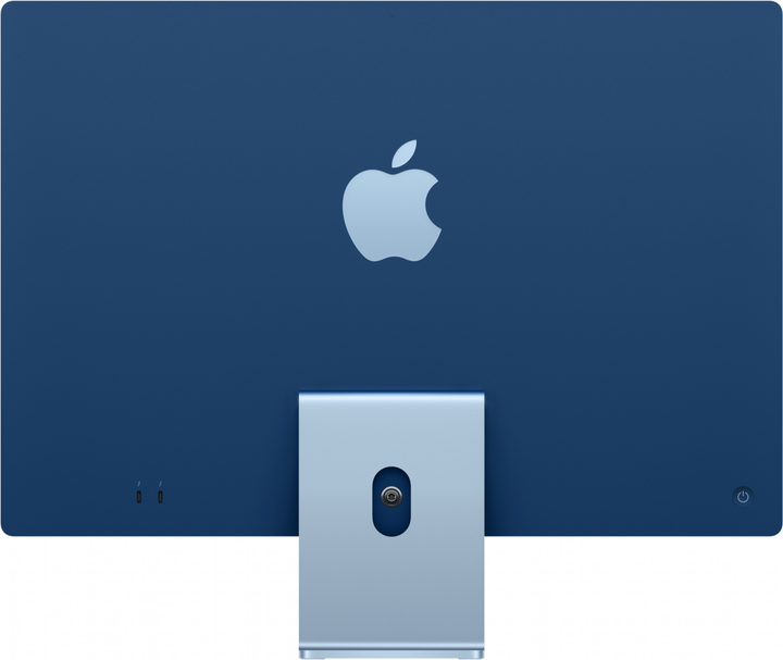 Monoblokowy Apple iMac 24" M1 4.5K 7-rdzeniowy procesor graficzny 256 GB niebieski (MJV93) - obraz 3