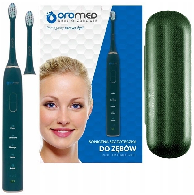 Електрична зубна щітка Oromed ORO BRUSH GREEN - Фото 3 Електрична зубна щітка Oromed ORO BRUSH GREEN - зображення 3