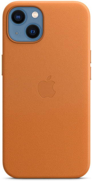 Etui Apple MagSafe Leather Case do Apple iPhone 13 Golden Brown (MM103) - obraz 3