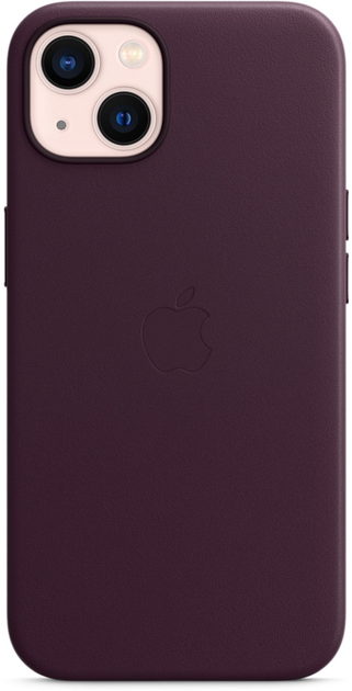 Etui Apple MagSafe Leather Case do Apple iPhone 13 Dark Cherry (MM143) - obraz 4
