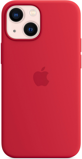 Etui Apple MagSafe Silicone Case do Apple iPhone 13 mini (Product) Red (MM233) - obraz 4