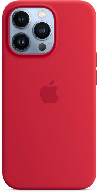 Панель Apple MagSafe Silicone Case для Apple iPhone 13 Pro (Product) Red (MM2L3) - зображення 4