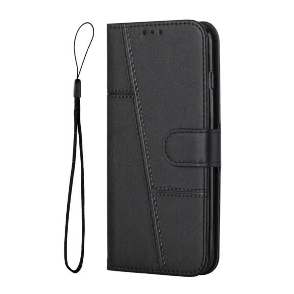 Чехол-книжка с застежкой UniCase Jet Cover для Tecno Spark Go 2022 (KG5m) / Spark 8C (KG5k) - Black - изображение 2