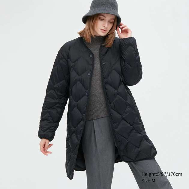 Куртка Uniqlo ULTRA LIGHT DOWN RELAXED розмір М чорна (450455) - Фото 1 Куртка Uniqlo ULTRA LIGHT DOWN RELAXED розмір М чорна (450455) - изображение 1
