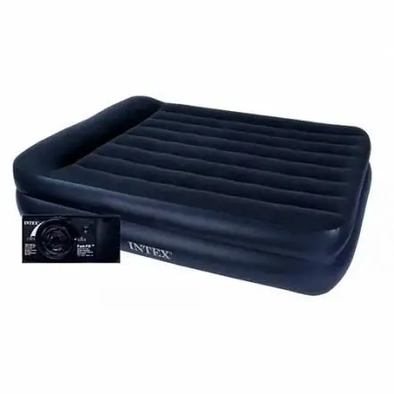 Надувная велюровая кровать Intex 152-203-42см 64124 - изображение 2