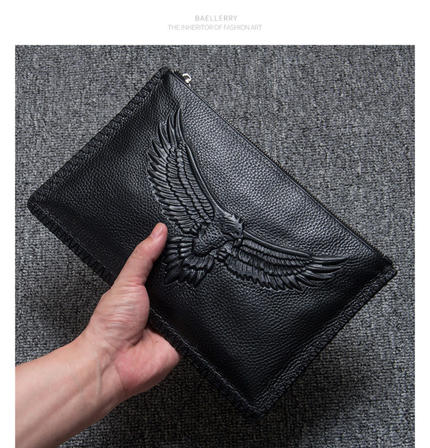 Сумка-клатч мужская кожаная Mode Baellerry Eagle от продавца: Tech – в ...