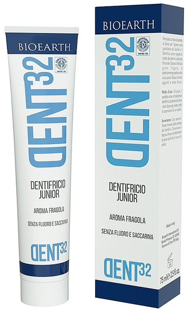 Зубная паста для подростков Bioearth Dent32 Toothpaste Junior ...