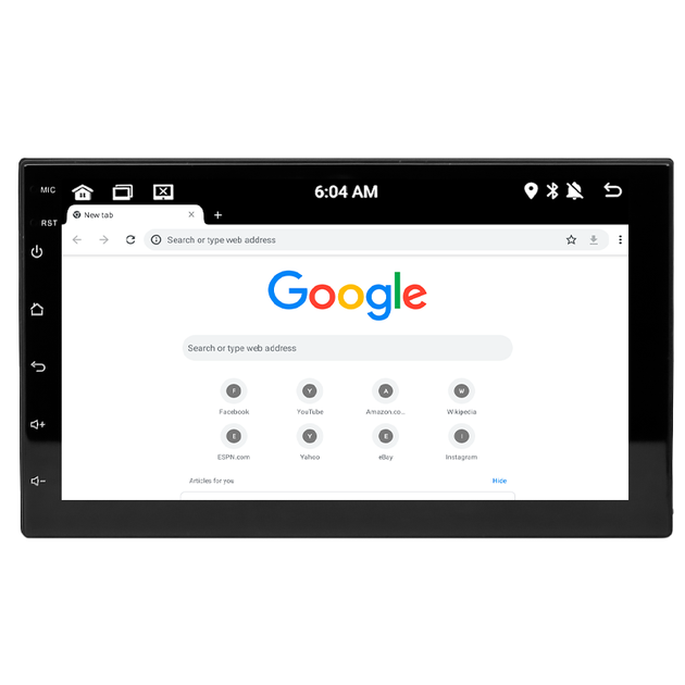 Магнитола 2 DIN Lesko 7003А 7" 2+32 ГБ GPS Bluetooth Wi Fi Android 13 - изображение 4