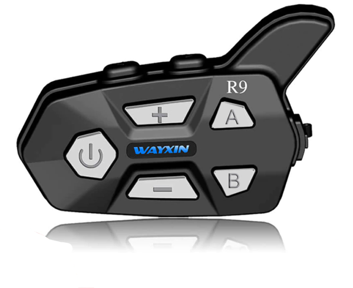Мотогарнитура Bluetooth на шлем, интерком Wayxin WX-R9 - Фото 1 Мотогарнитура Bluetooth на шлем, интерком Wayxin WX-R9 - изображение 1