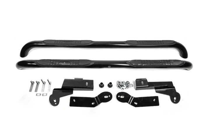 Боковые трубы для длинной базы L 169,5 (2 шт, черные) для Toyota Rav 4 2006-2013 гг - изображение 1