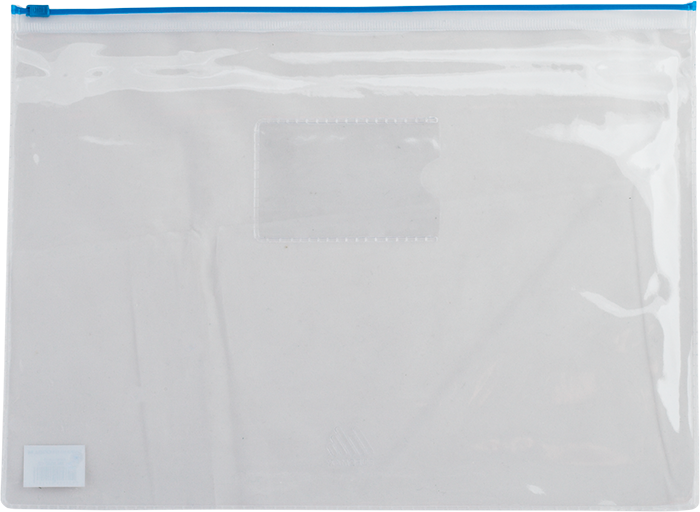 Папка-конверт на молнии Buromax А5 пластик синяя (BM.3947-02) - Фото 1 Папка-конверт на молнии Buromax А5 пластик синяя (BM.3947-02) - изображение 1