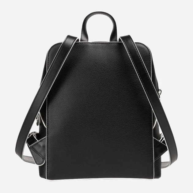 Plecak damski skórzany Bikkembergs Ivy BKZA00078M Czarny (8052579032618) - obraz 2
