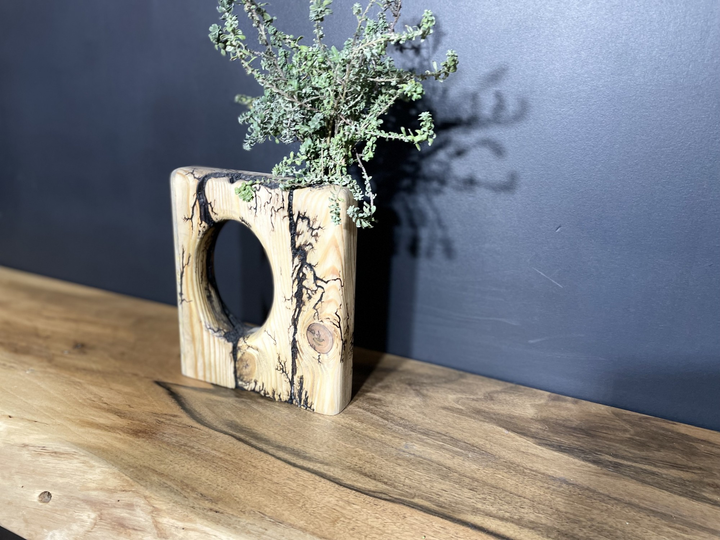 Ваза деревянная для сухоцветов Летняя гроза – фото, отзывы ...