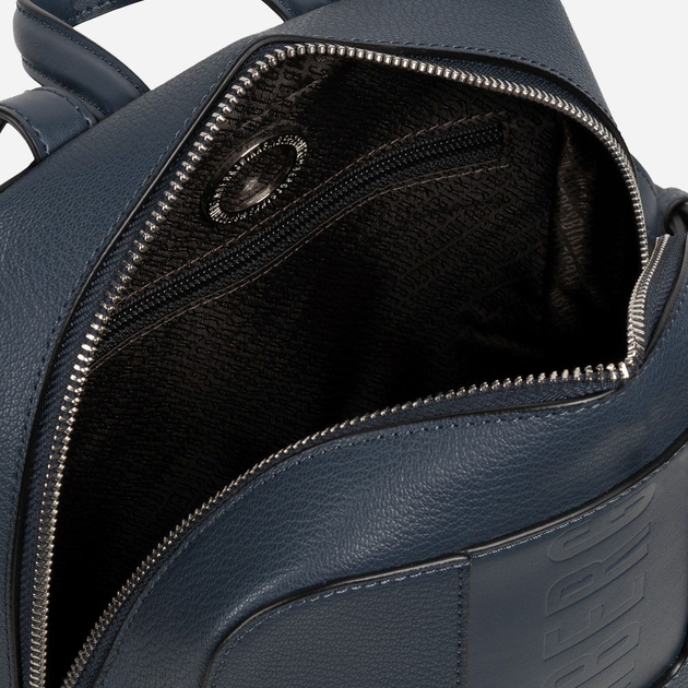 Plecak damski skórzany Bikkembergs Ivy BKZA00078M Niebieski (8052579032601) - obraz 3