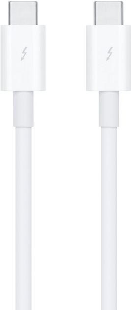 Kabel Apple Thunderbolt 3 (USB-C) 0.8 m (MQ4H2) - obraz 2