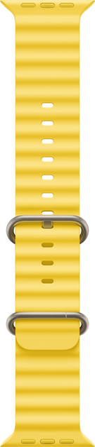 Pasek Apple Ocean Band do Apple Watch 49mm One Size Yellow (MQEC3) - obraz 1