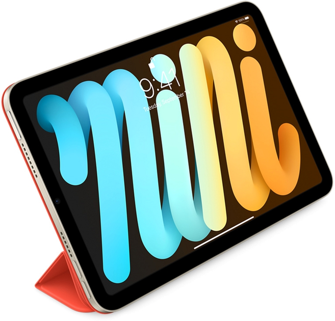 Обкладинка Apple Smart Folio для Apple iPad mini 6th Gen Electric Orange (MM6J3) - зображення 4