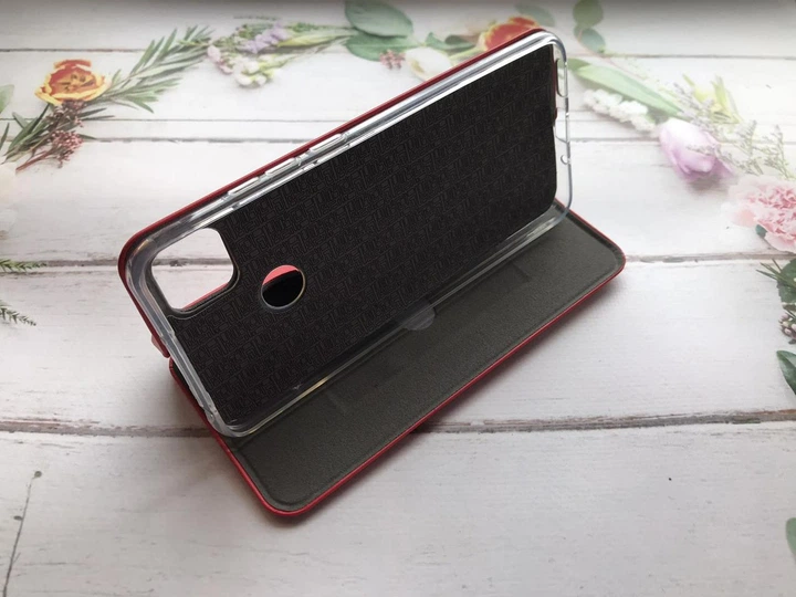Чохол-книжка для Xiaomi Redmi 9C Червоний - Фото 6 Чохол-книжка для Xiaomi Redmi 9C Червоний - зображення 6