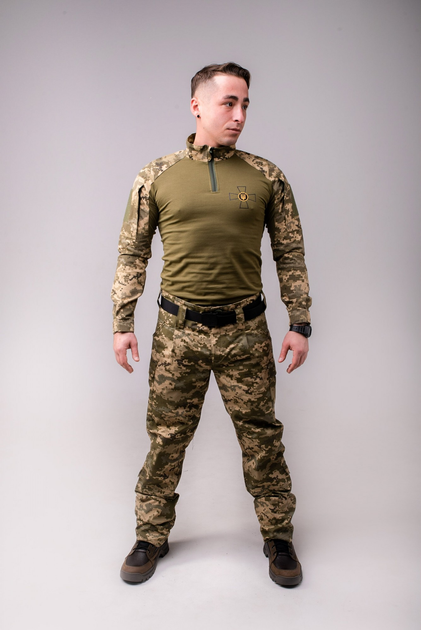 Комплект рубашка убакс и тактические брюки GorLin 50 (Бр22-Т44) - изображение 1