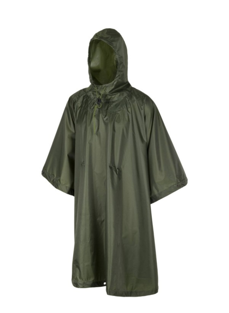 Пончо, Poncho US Model Helikon-Tex Olive Green Дощовик тактичний - зображення 1