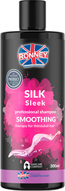 Шампунь разглаживающий Ronney Smoothing Silk And Sleek для тонких и ...