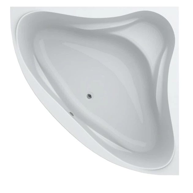 Ванна акриловая угловая MILANA 140x140 + ноги + экран под ванну ( А0045135 ) - изображение 2