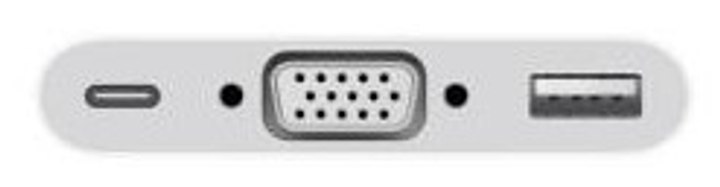 Wieloportowy cyfrowy adapter AV Apple z USB-C na VGA (MJ1L2) - obraz 3