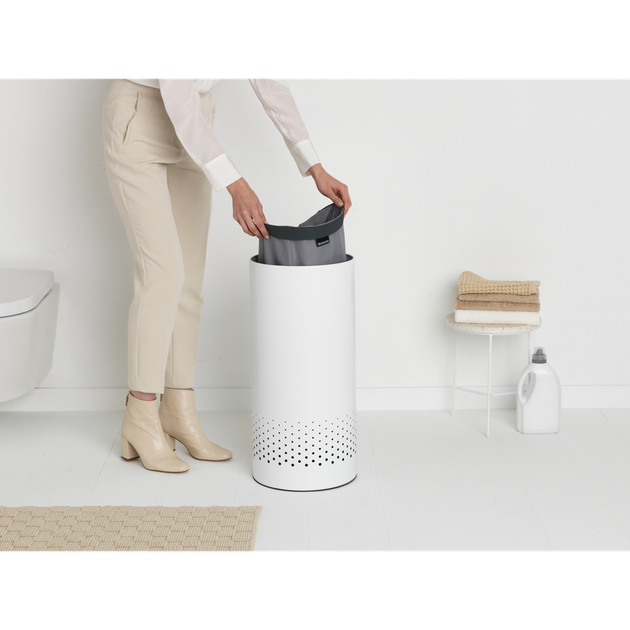 Бак для белья Brabantia Laundry Bin 35 л Белый (304866) - изображение 5
