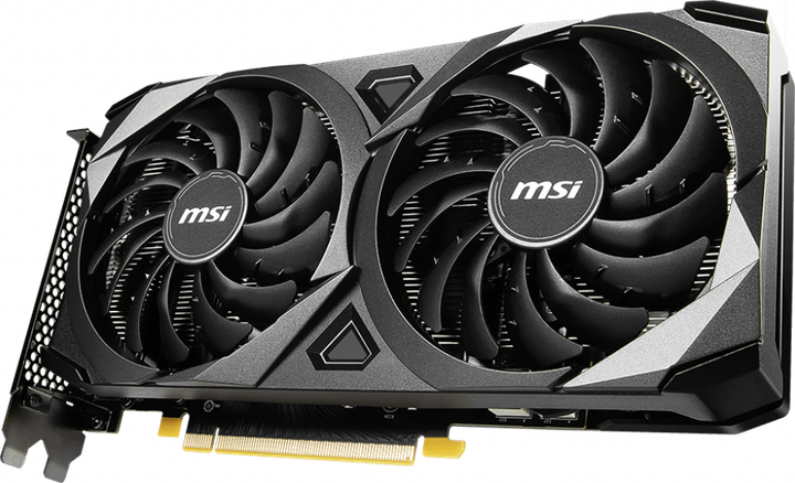 MSI PCI-Ex GeForce RTX 3060 Ti Ventus 2X 8G OCV1 LHR 8GB GDDR6 (256bit) (1695/14000) (HDMI, 3 x DisplayPort) (RTX 3060 Ti VENTUS 2X 8G OCV1 LHR) - obraz 2