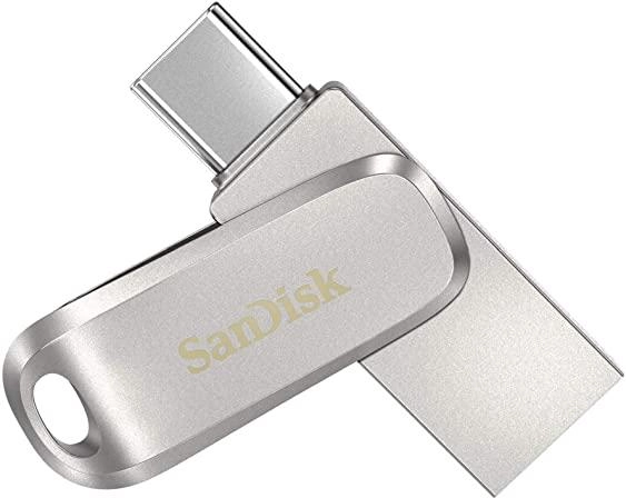SanDisk Ultra Dual Luxe Type-C 32GB USB 3.1 Silver (SDDDC4-032G-G46) - зображення 1