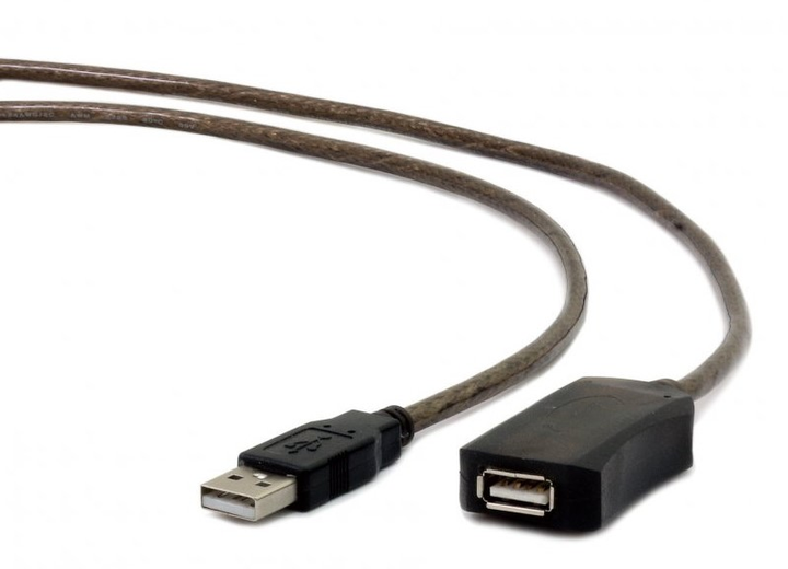 Активний подовжувач Cablexpert USB 2.0 AM - AF 5 м (UAE-01-5M) - зображення 3