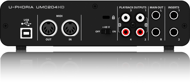 Interfejs audio Behringer UMC204HD - obraz 5
