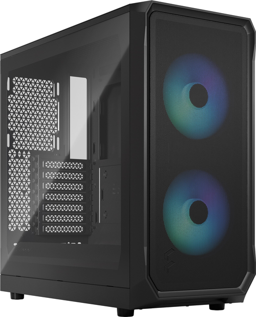 Obudowa Fractal Design Focus 2 RGB Black TG Clear Tint (FD-C-FOC2A-03) - obraz 1