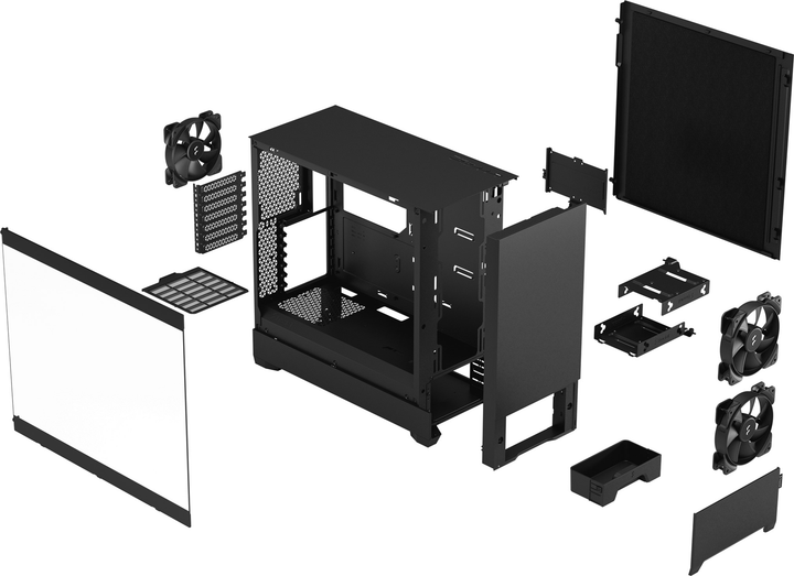 Корпус Fractal Design Pop Silent Black TG Clear Tint (FD-C-POS1A-02) - зображення 12
