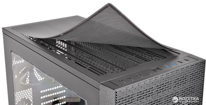 Obudowa Thermaltake Core X71 Tempered Glass Edition Czarne (CA-1F8-00M1WN-02) - obraz 12
