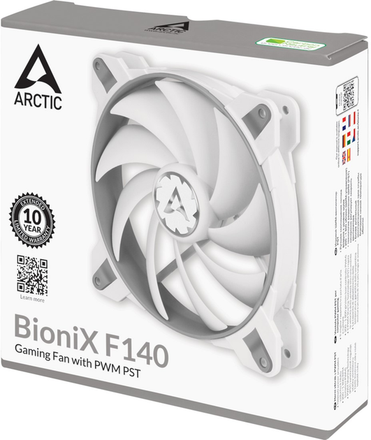 Кулер Arctic BioniX F140 — Grey/White (ACFAN00162A) - зображення 5