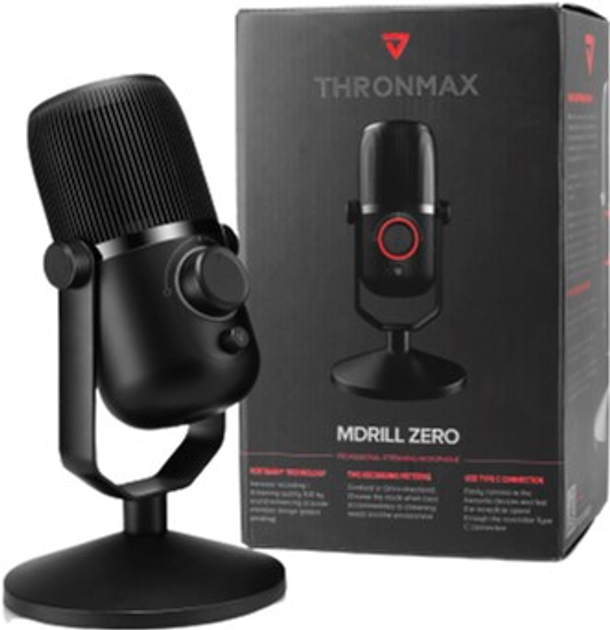 Мікрофон Thronmax Mdrill Zero Jet Black 48 кГц (M4-TM01) - зображення 5