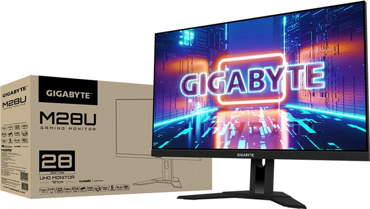 Monitor 28" Gigabyte M28U Gaming Monitor - obraz 9