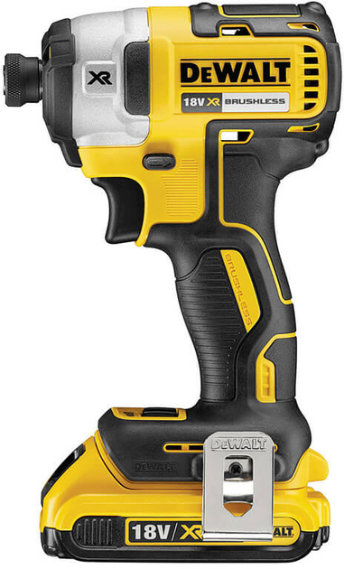Набір з двох інструментів безщіткових DeWalt 18 В XR Li-lon, 5 А·год, 6.61 кг, валіза, 2 акумулятори та зарядний пристрій (DCK268P2T) - зображення 4