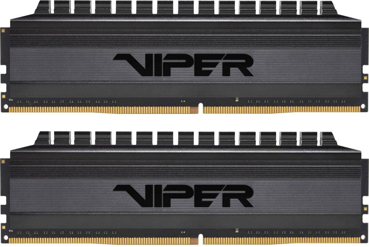 Оперативна пам'ять Patriot DDR4-3000 8192MB PC4-24000 (Kit of 2x4096) Viper Blackout (PVB48G300C6K) - зображення 1