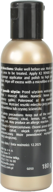 Lakier do ciała K2 G0501 z gąbką VENOX mleczny 180 ml (K20205) - obraz 5