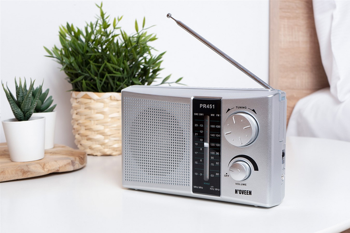 Портативне радіо Noveen PR451 Silver (RL072909) - зображення 5