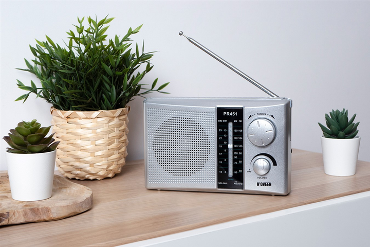 Портативне радіо Noveen PR451 Silver (RL072909) - зображення 6
