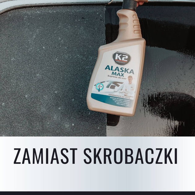 Odmrażacz do szyb K2 ALASKA -70C 0,7 l (K607) - obraz 5